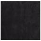 Preview: Teppich HUARTE Kurzflor Weich und Waschbar Schwarz 160x160 cm