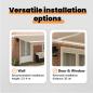 Preview: Einziehbare Markise Beige 500 x 350 cm Polyester und Aluminium