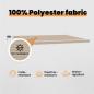 Preview: Einziehbare Markise Beige 500 x 350 cm Stoff und Stahl