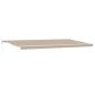Preview: Elektrische ausziehbare Markise Beige 600 x 350 cm