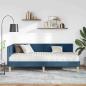 Preview: Eckbettgestell mit Matratze Sonstiges 2 Stk. Blau Stoff