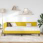 Preview: Eckbettgestell mit Matratze 2 stk. Gelb 80 x 200 cm Samt