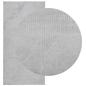 Preview: Teppich IZA Kurzflor Skandinavischer Look Grau 100x200 cm
