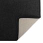 Preview: Teppichläufer Anthrazit 100 x 300 cm 100% Polypropylen