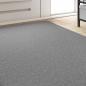 Preview: Teppichläufer Hellgrau 100 x 250 cm 100% Polypropylen