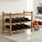 Preview: ARDEBO.de - Weinregal Bambus Natur