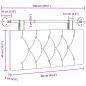 Preview: Hängendes Kopfteil Weinrot Stoff