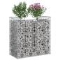 Preview: Gabionen-Hochbeet 50 x 100 x 100 cm Verzinkter Stahl Silber