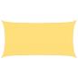 Preview: Sonnensegel HDPE Rechteckig 2x4 m Beige
