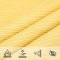 Preview: Sonnensegel HDPE Rechteckig 2x4 m Beige