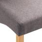Preview: Esszimmerstühle 4 Stk. Taupe Stoff