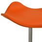 Preview: Bürostuhl Orange Kunstleder