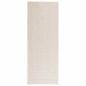 Preview: Teppich ZIZUR Creme 80x200 cm Jute-Optik Indoor und Outdoor