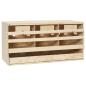 Preview: 3er Legenest 72x33x38 cm Massivholz Kiefer