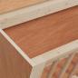 Preview: Heuraufe für Kaninchen 37x18,5x23 cm Massivholz Tanne