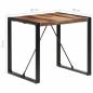 Preview: Esstisch 80x80x75 cm Massivholz