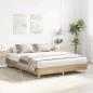Preview: ARDEBO.de - Bettrahmen Sonoma 152 x 203 cm Holzwerkstoff