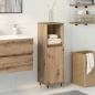 Preview: ARDEBO.de - Badschrank Artisan-Eiche 30x30x100 cm Holzwerkstoff