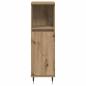 Preview: Badschrank Artisan-Eiche 30x30x100 cm Holzwerkstoff