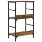 Preview: B?cherregal Altholz-Optik 50x33x82 cm Holzwerkstoff