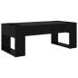 Preview: Couchtisch Schwarz Eichen-Optik 110 x 50 x 41 cm Holzwerkstoff
