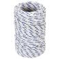 Preview: Bootsseil Weiß 2 mm 100 m Polypropylen