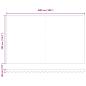 Preview: Einziehbare Markise Grün und Gelb 500 x 300 cm Stoff und Metall