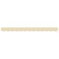 Preview: Markisenvolant Creme Gestreift 300 cm
