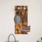 Preview: Wandmontierter nachttisch Wandhalterung Ger?ucherte Eiche
