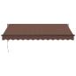 Preview: Markise Automatisch Braun 350x250 cm