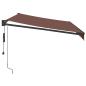 Preview: Markise Automatisch Braun 350x250 cm