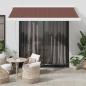 Preview: ARDEBO.de - Markise Automatisch Braun 350x250 cm