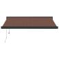 Preview: Markise Automatisch Braun 350x250 cm