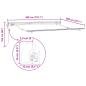 Preview: Einziehbare Markise Orange 300 x 200 cm Stoff