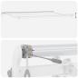 Preview: Einziehbare Markise Rot und Weiß 600 x 300 cm