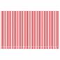 Preview: Ersatzstoff für Markise Rot und Weiß 500x300 cm Polyester