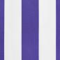 Preview: Markisenvolant Blau und Weiß Gestreift 500 cm