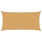 Preview: Sonnensegel 160 g/m² Rechteckig Sandfarben 2,5x5 m HDPE