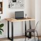 Preview: Tischplatte Rechteckig 120x70x2 cm Massivholz Akazie
