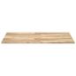 Preview: Tischplatte Rechteckig 120x70x2 cm Massivholz Akazie