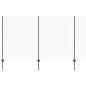 Preview: Maschendrahtzaun mit Pfosten 10 x 1,4 m PVC-beschichteter Stahl