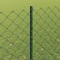 Preview: Maschendrahtzaun mit Pfosten 10 x 1,4 m PVC-beschichteter Stahl