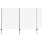 Preview: Zaun mit Pfosten Grau 1,4 x 10 m Stahl und PVC