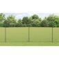 Preview: Maschendrahtzaun mit Pfosten 10 x 1,6 m PVC-beschichteter Stahl