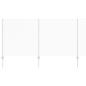 Preview: Zaun mit Pfosten Silber 1,2 x 25 m Stahl