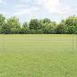 Preview: ARDEBO.de - Zaun mit Pfosten Silber 0,5 x 10 m Stahl
