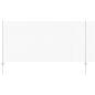 Preview: Zaun mit Pfosten Silber 1,2 x 25 m Stahl