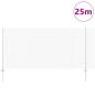 Preview: Zaun mit Pfosten Silber 1,2 x 25 m Stahl