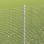 Preview: Geschweißter Drahtzaun mit Pfosten 25 x 1,5 m Verzinkter Stahl