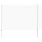 Preview: Zaun mit Pfosten Silber 1,5 x 50 m Stahl